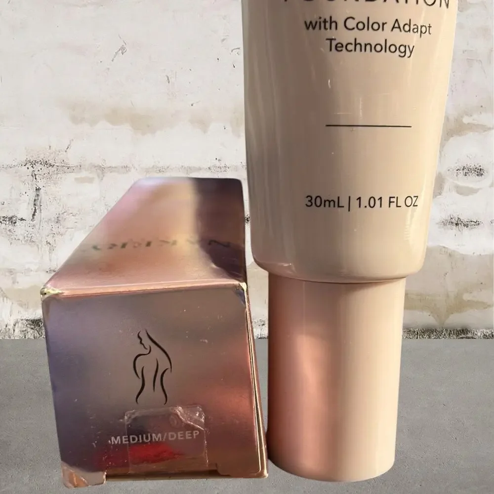 Nakery Skip the Line Velvet Serum-Infused Foundation in Med Deep NIB - $34 MSRP